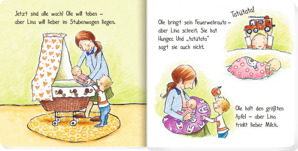 Hallo, kleines Geschwisterchen 2+