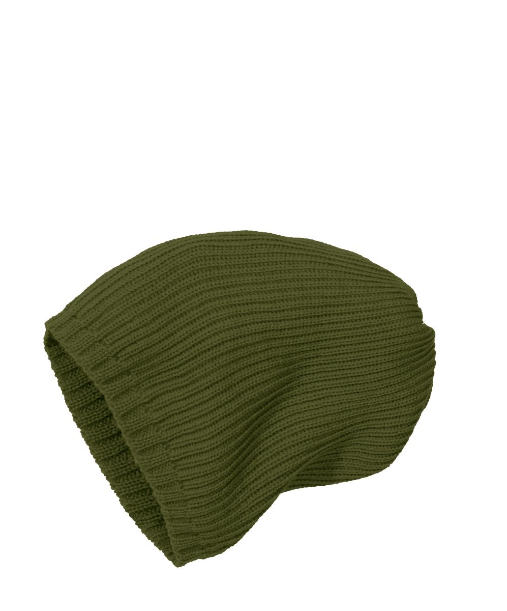 Disana Strickmütze oliv Gr. 42-46