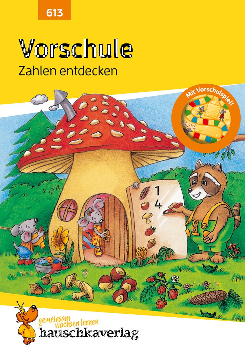 Vorschule: Zahlen entdecken - Hauschka Verlag 5+
