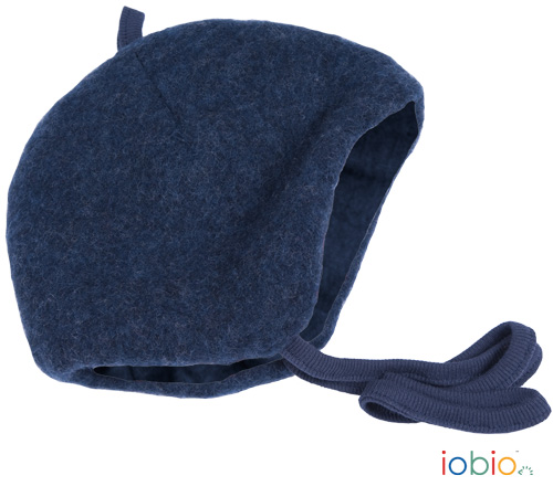 iobio Wintermütze Kinder Inka dunkelblau Gr. 55-57