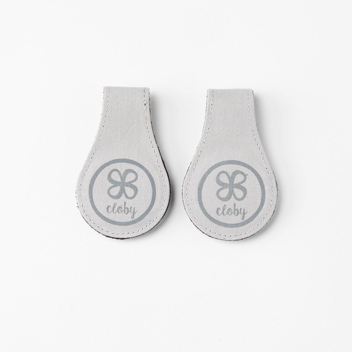 Cloby Magnetclips 2er Pack Black-Grey