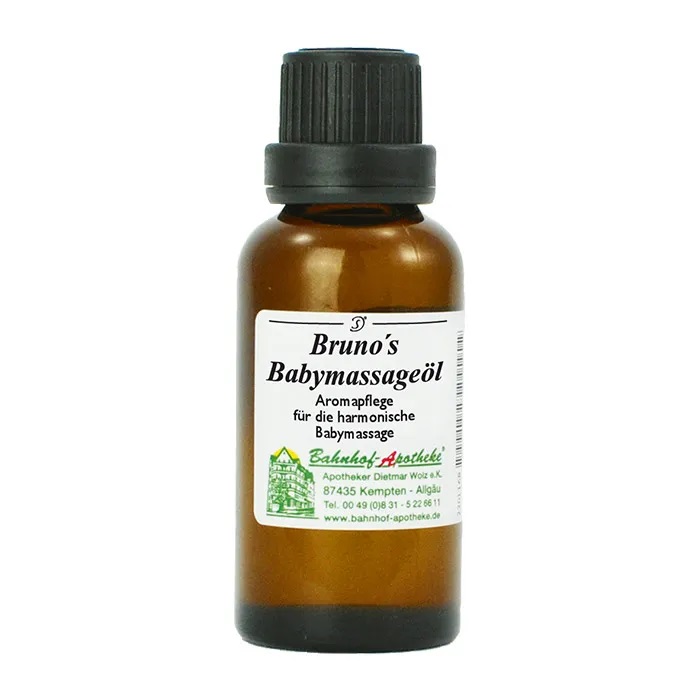 Brunos Babymassageöl 30ml - Bahnhof Apotheke