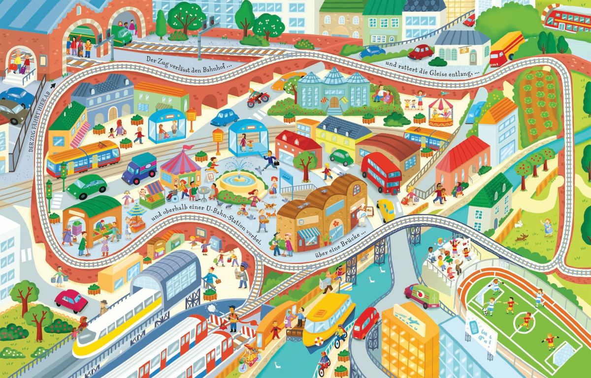 Wohin fährt die Eisenbahn? 3+