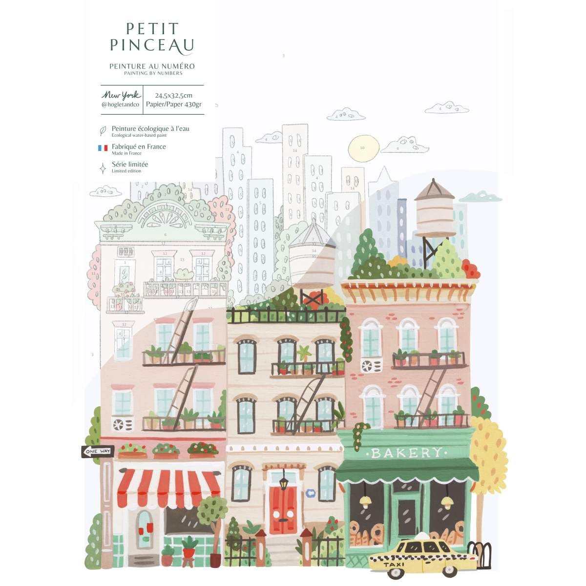 Malen nach Zahlen Set "New York" - La Petite Épicerie