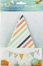 Wimpelkette "Mix & Match" 3,50m - folia