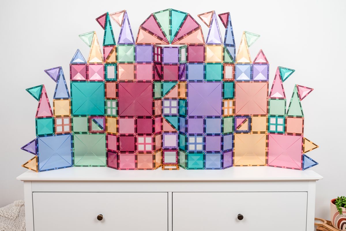 CONNETIX PASTEL Creative Pack Magnetbausteine 120-teilig