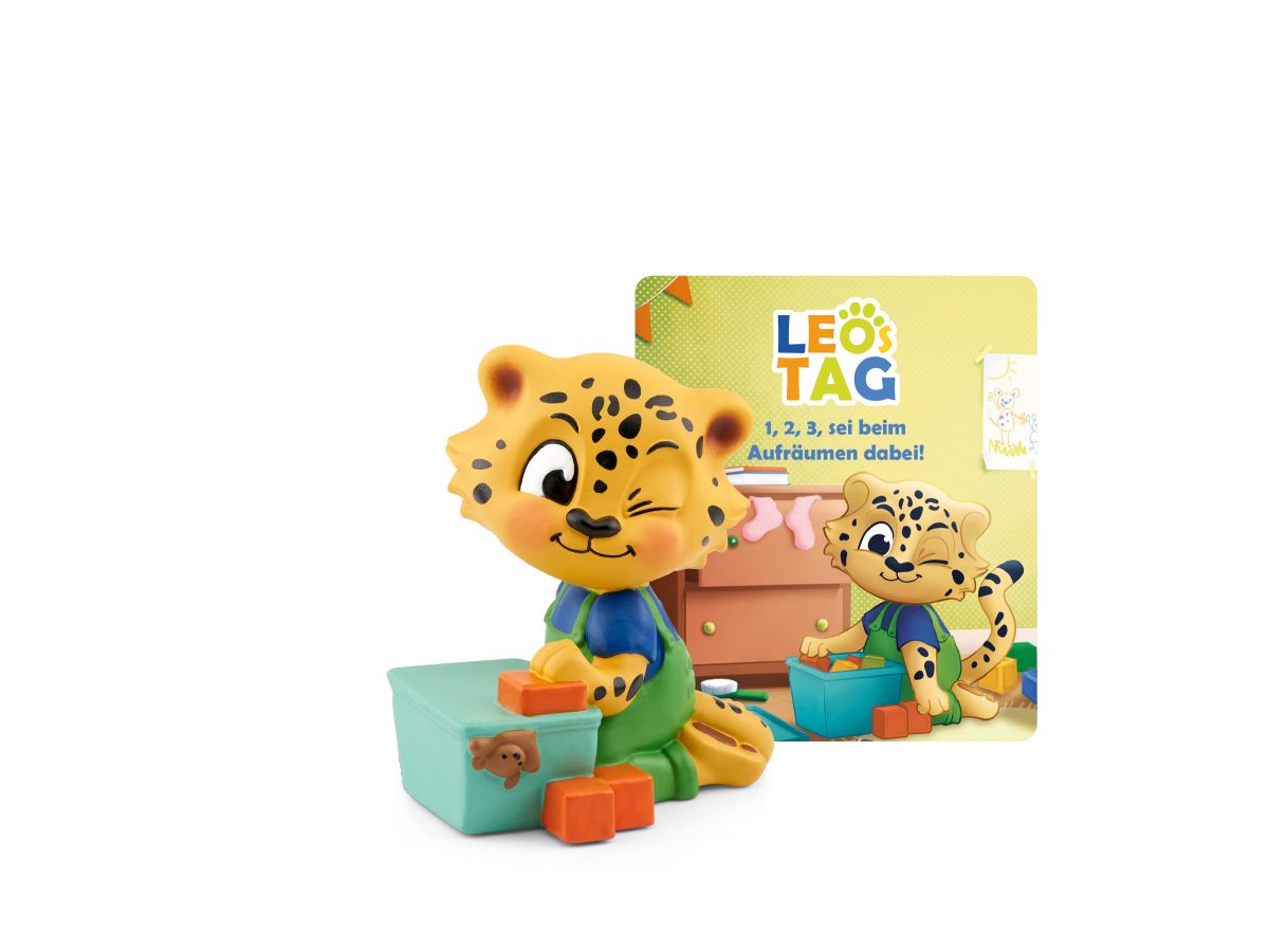 Leo's Tag - 1, 2, 3, sei beim Aufräumen dabei! - Tonies 3+