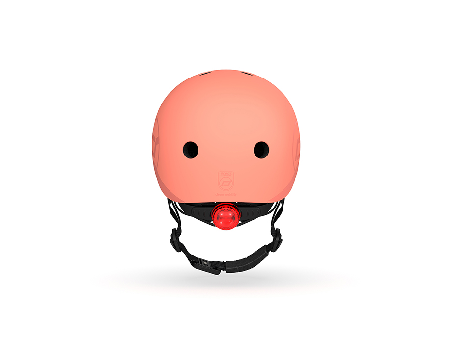 Kinderhelm S-M peach (51-55cm) - Scoot and Ride