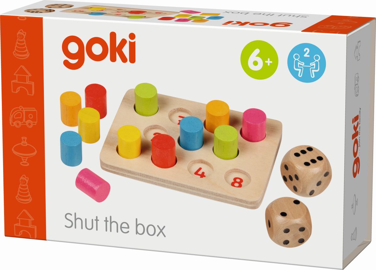 Mini Würfelspiel Shut the box - Goki