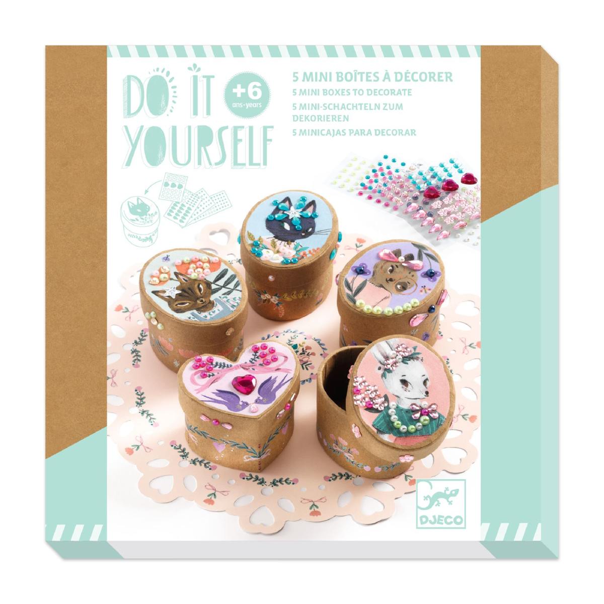 DIY: 5 Mini-Schachteln - Djeco