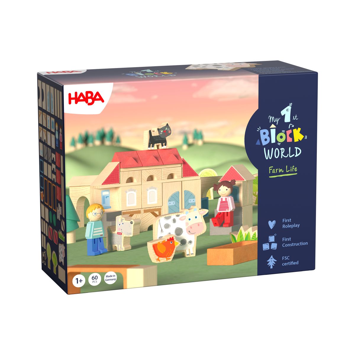 Unsere große Farm - HABA Meine erste Bausteinwelt