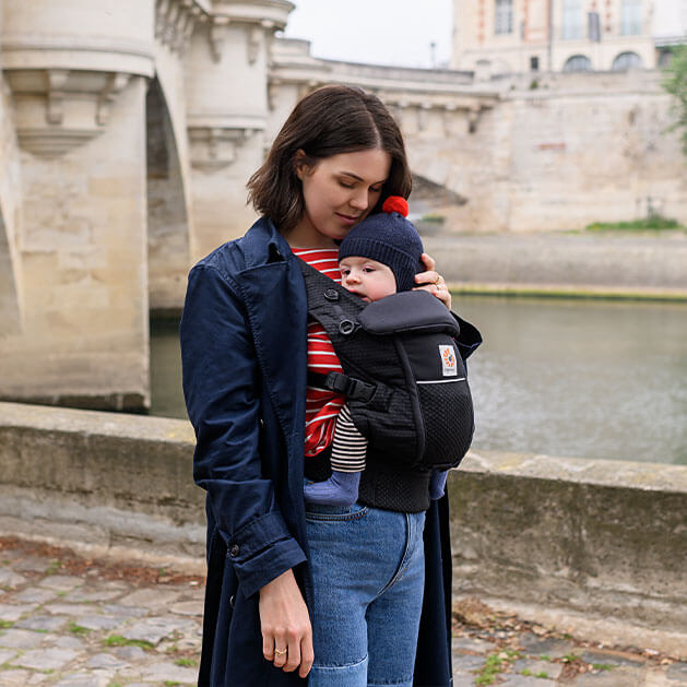 ergobaby Adapt Soft Flex Mesh Onyx Black Baby Carrier