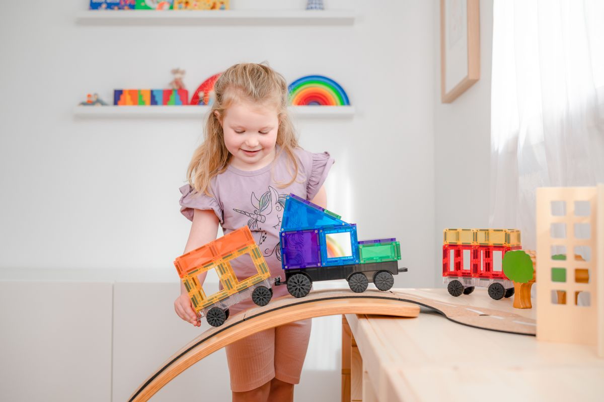 CONNETIX RAINBOW Transport Pack Magnetbausteine 50-teilig