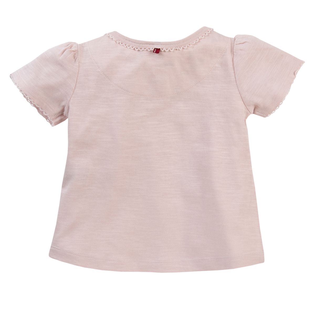 Kurzarm-Shirt GOTS hellrosa 62-68