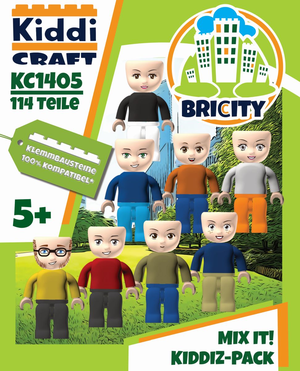KIDDIZ Mix It! Figuren-Set - Kiddicraft