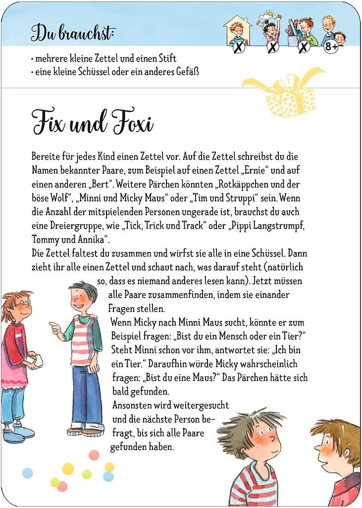 50 Spiele für den Kindergeburtstag im Grundschulalter - Moses