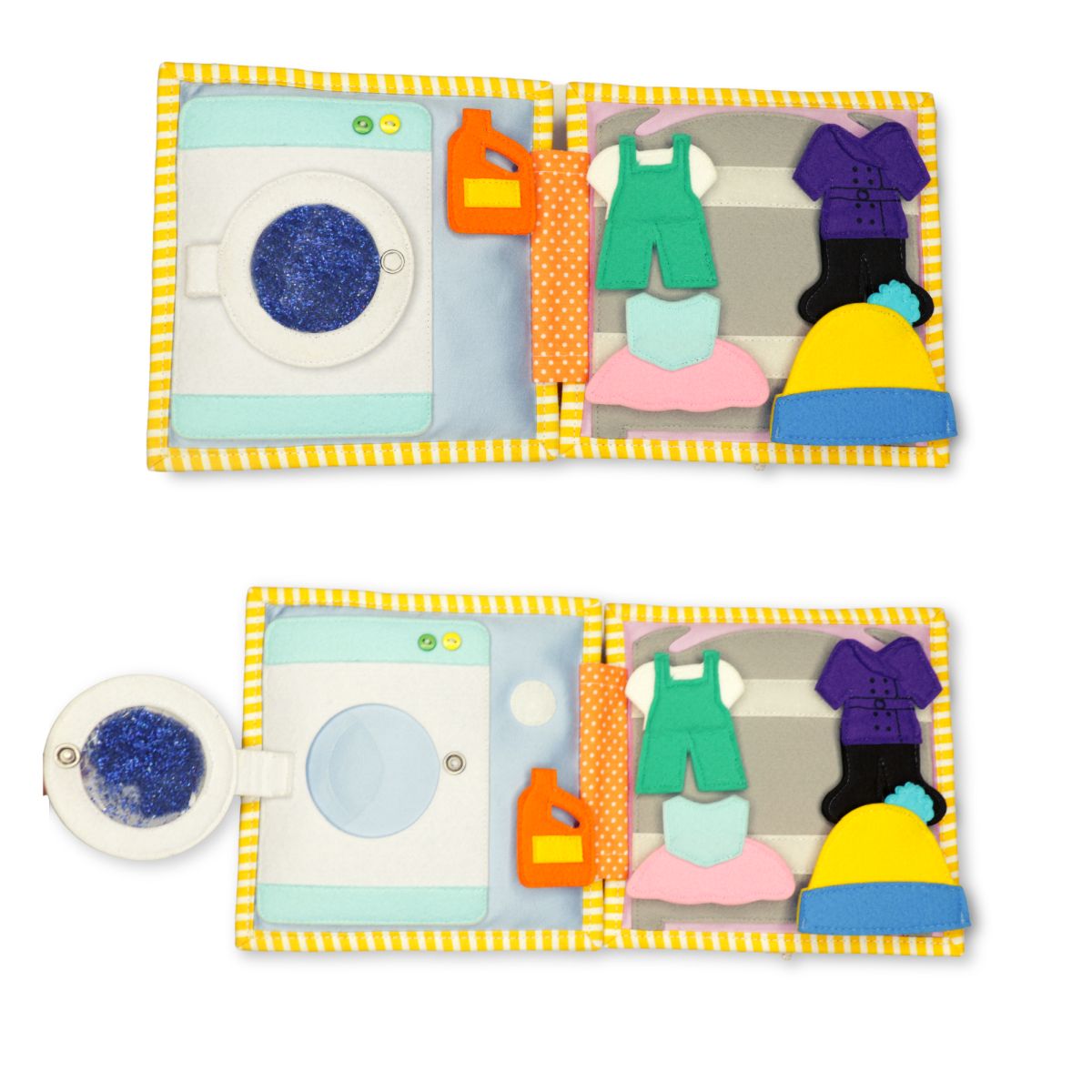 Mini Quiet Book Home Sweet Home (ab 2 Jahre) - Jolly Designs