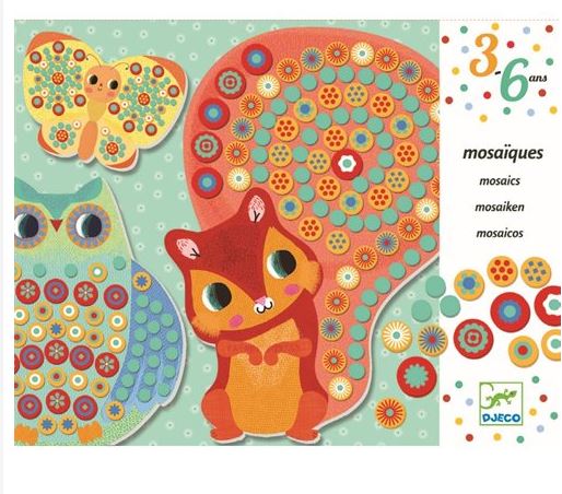 Mosaik Milifiori - Waldtiere - DJECO