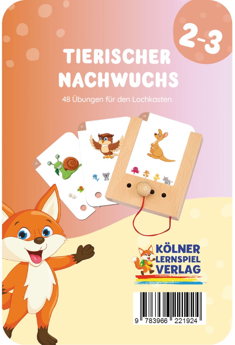 Tierischer Nachwuchs 2-3 - Kölner Lernspielverlag
