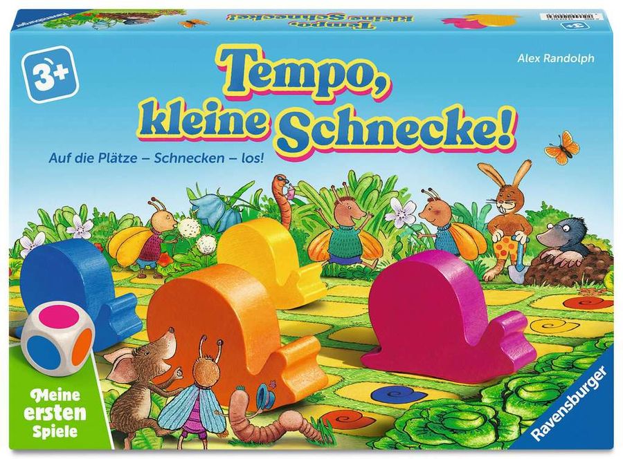 Tempo, kleine Schnecke - Brettspiel