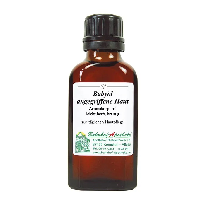 Babyöl angegriffene Haut 50ml - Bahnhof Apotheke