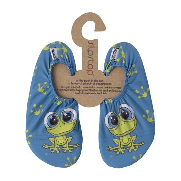 Slipstop Kinder Antirutsch-Schuhe - Badeschuhe Frosch Greny