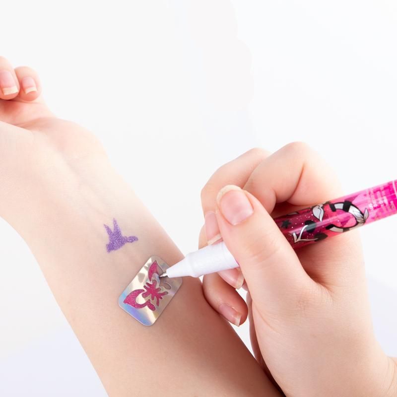 Tattoo Studio Gelstifte Glitzer 3er-Set (unterschiedliche Designs, 1 Stück)