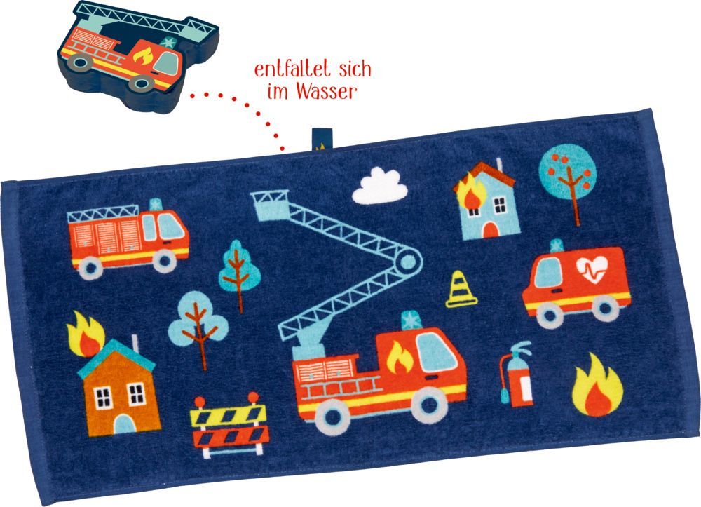 Zauberhandtuch Feuerwehr - Wenn ich mal groß bin