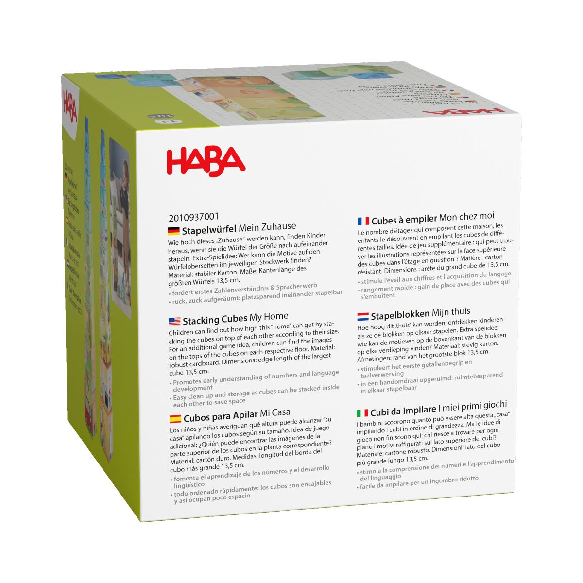 HABA Stapelwürfel Mein Zuhause