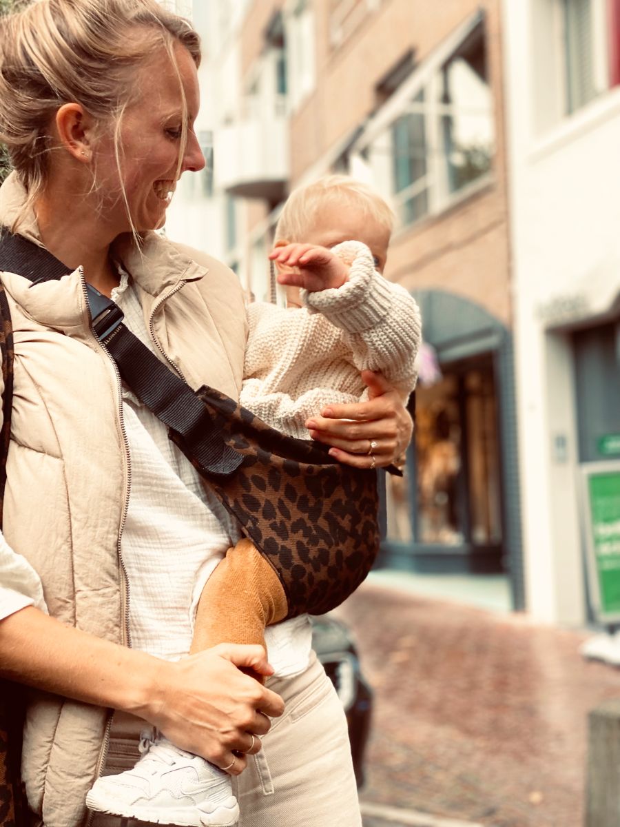 Wildride Toddler Trage Leopard Print Brown