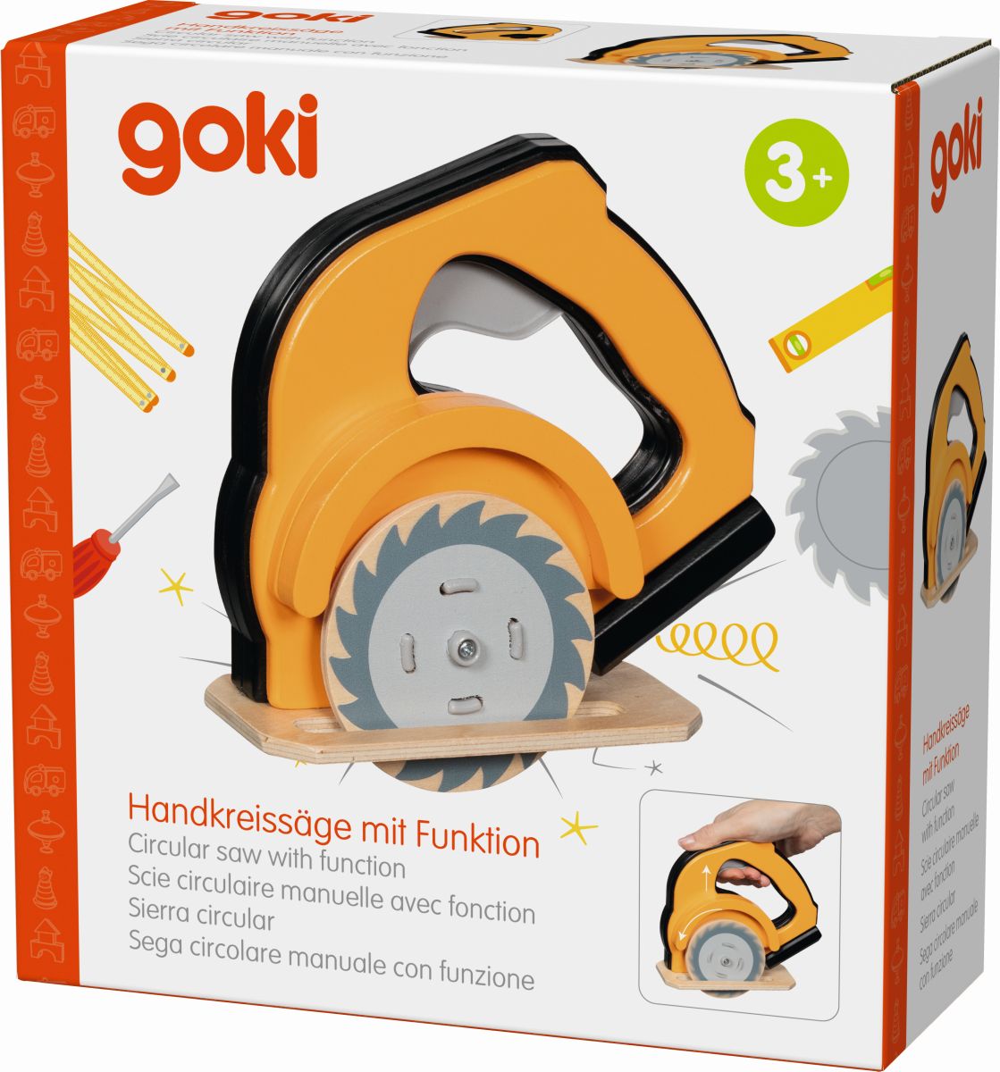 Handkreissäge mit Funktion - Goki