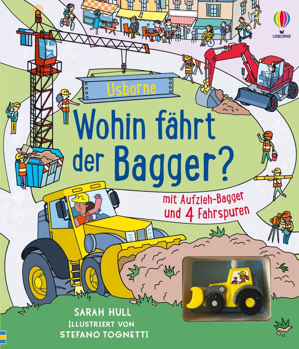 Wohin fährt der Bagger? 3+