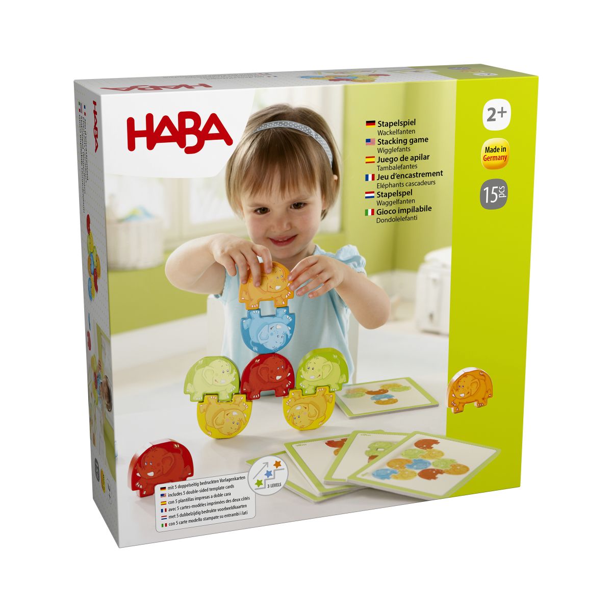 HABA Stapelspiel Wackelfanten