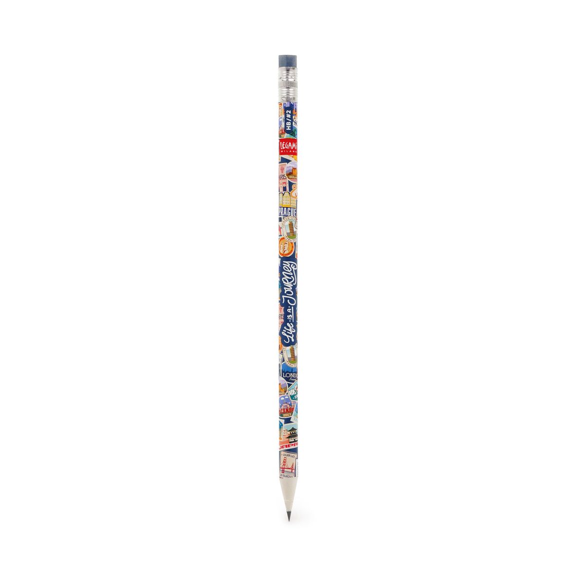 Bleistift aus Recyclingpapier Travel - Legami