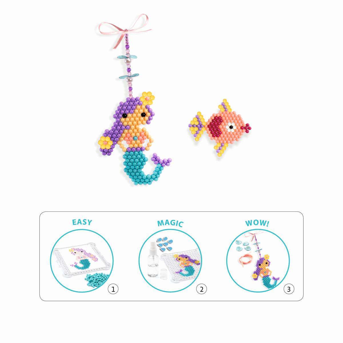 Artistic Aqua: Sea charm Wasserperlen - DJECO