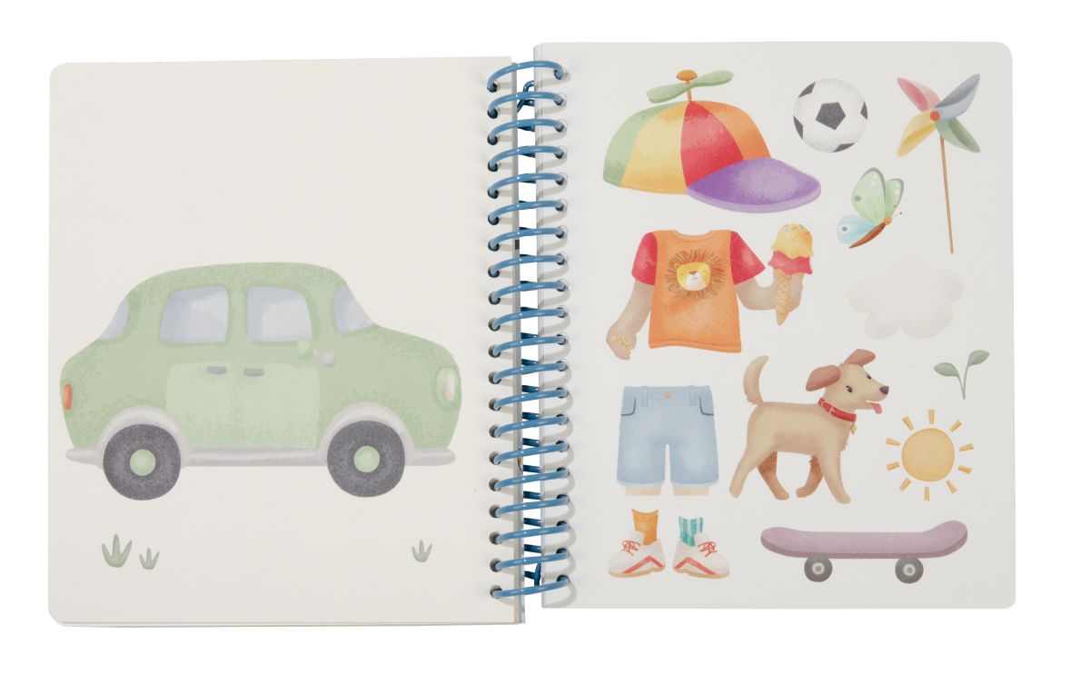 Stickerbuch Dress Me Up - Jim & Friends - Little Dutch