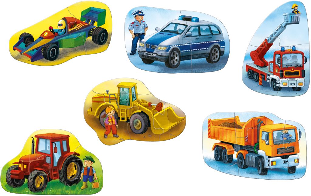 HABA 6 erste Puzzles – Fahrzeuge