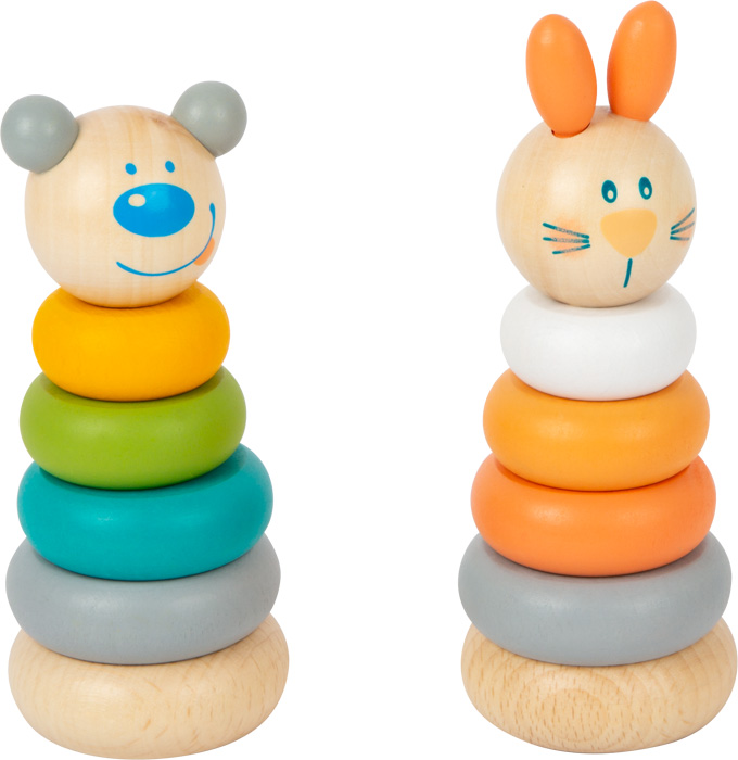 Stapelturm Pastell (Hase ODER Bär) - Small Foot