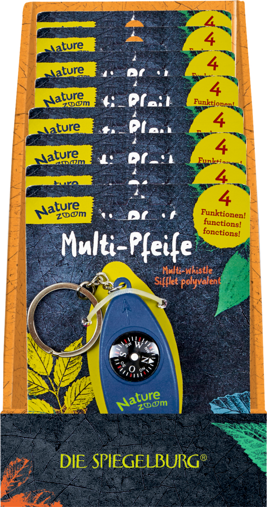 Multi-Pfeife für Kinder - Nature Zoom