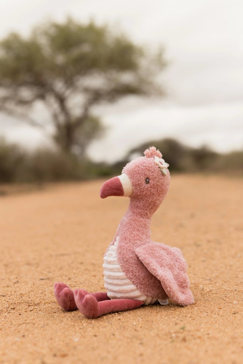 Kuscheltier Flamingo 17 cm Safari Friends - Little Dutch