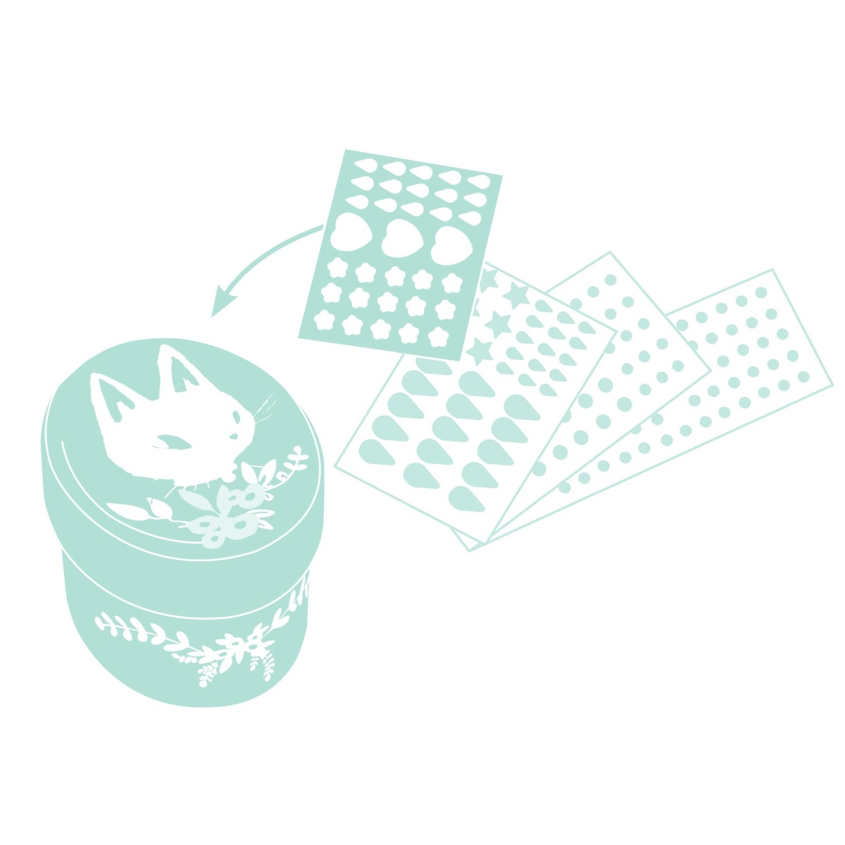 DIY: 5 Mini-Schachteln - Djeco