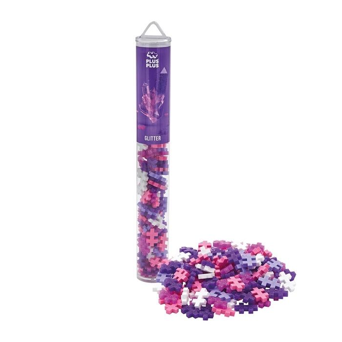 PLUS PLUS Mini-Bausteine Glitzer 100 Stück