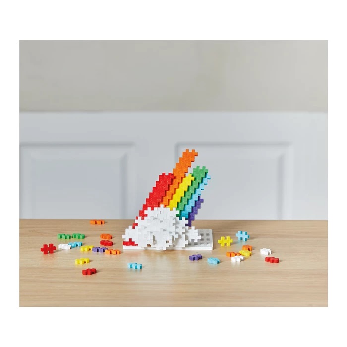 PLUS PLUS Mini-Bausteine Regenbogen 300 Stück