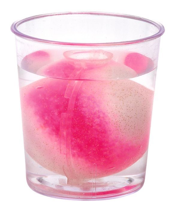Schneeball-Flummi selber machen Weihnachten