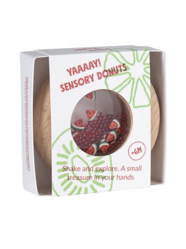 Sensorik Donut Wassermelone - Petit Boum