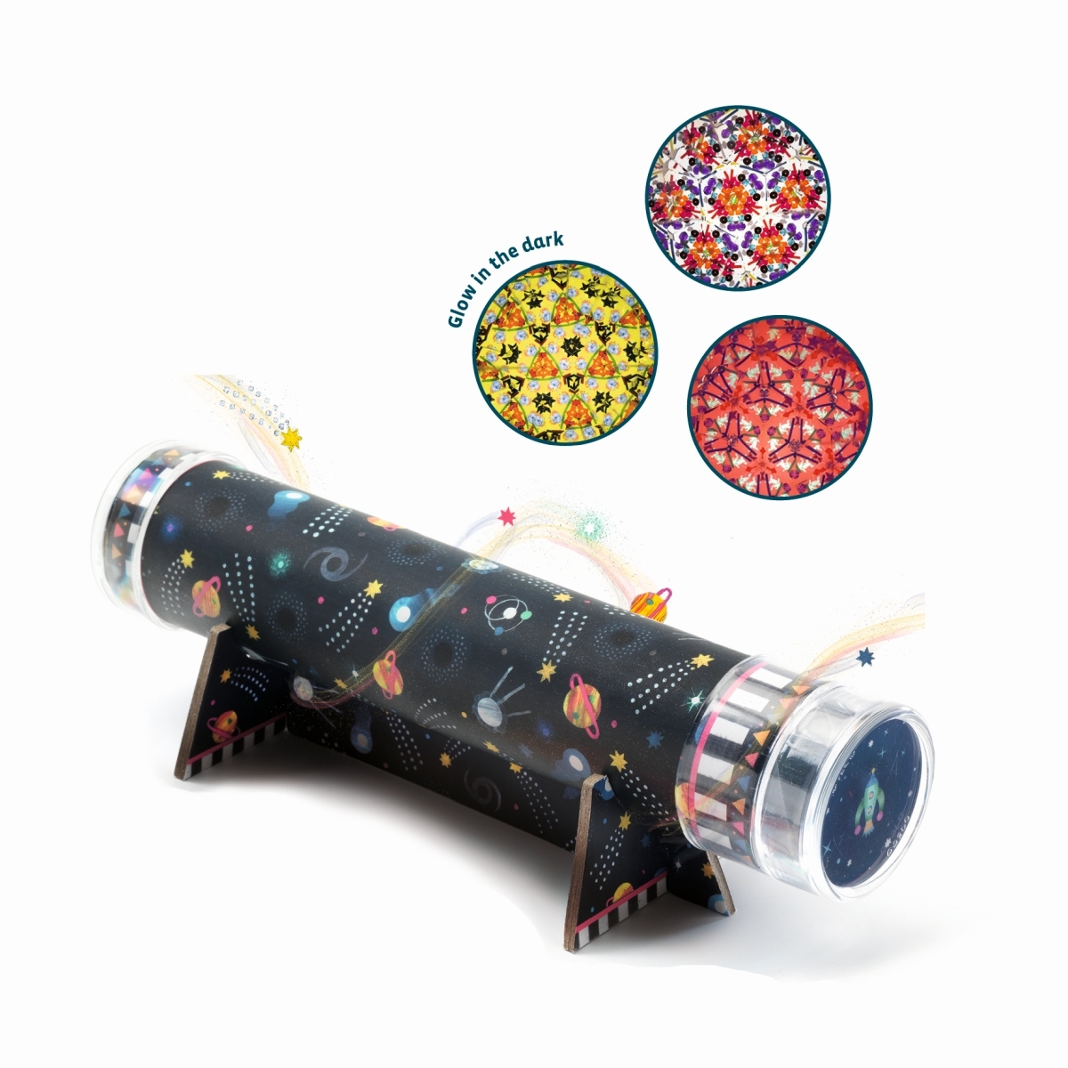 DIY Kaleidoskop zum Basteln "Raumfahrt" - DJECO