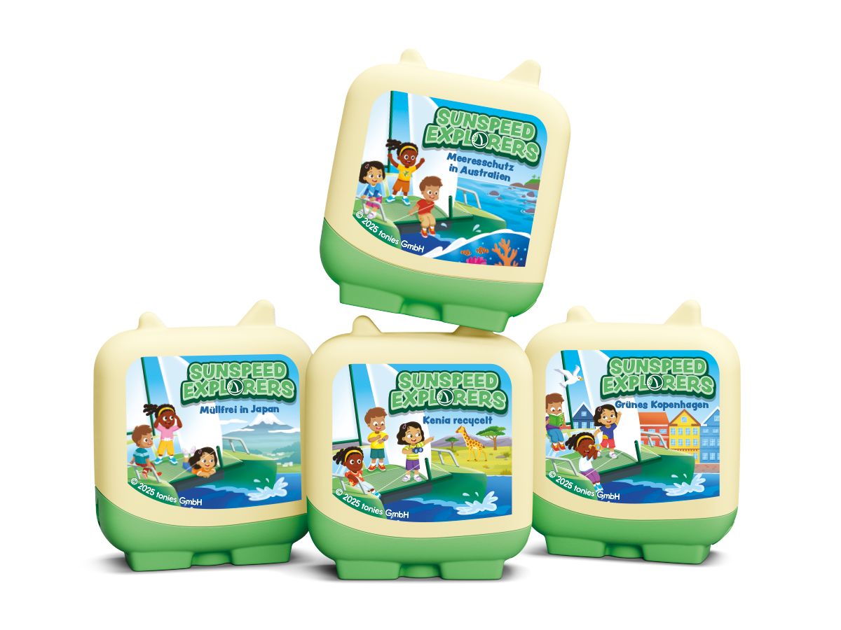 Pocket Tonie: Sunspeed Explorers 4er Set - Tonies 5+