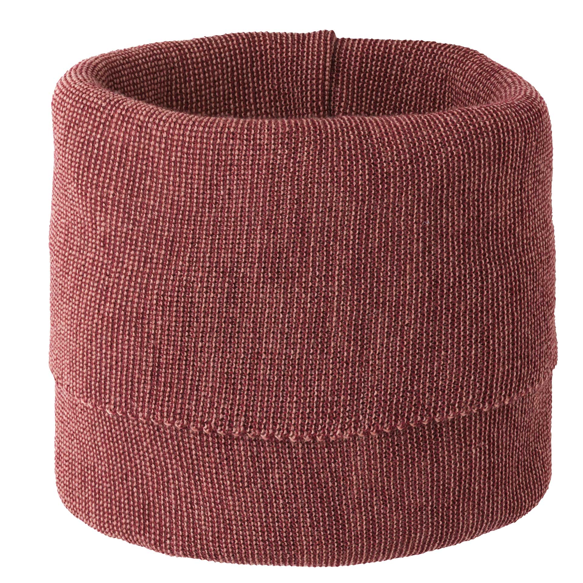 Disana Schlauchschal gestrickt cassis-softpink
