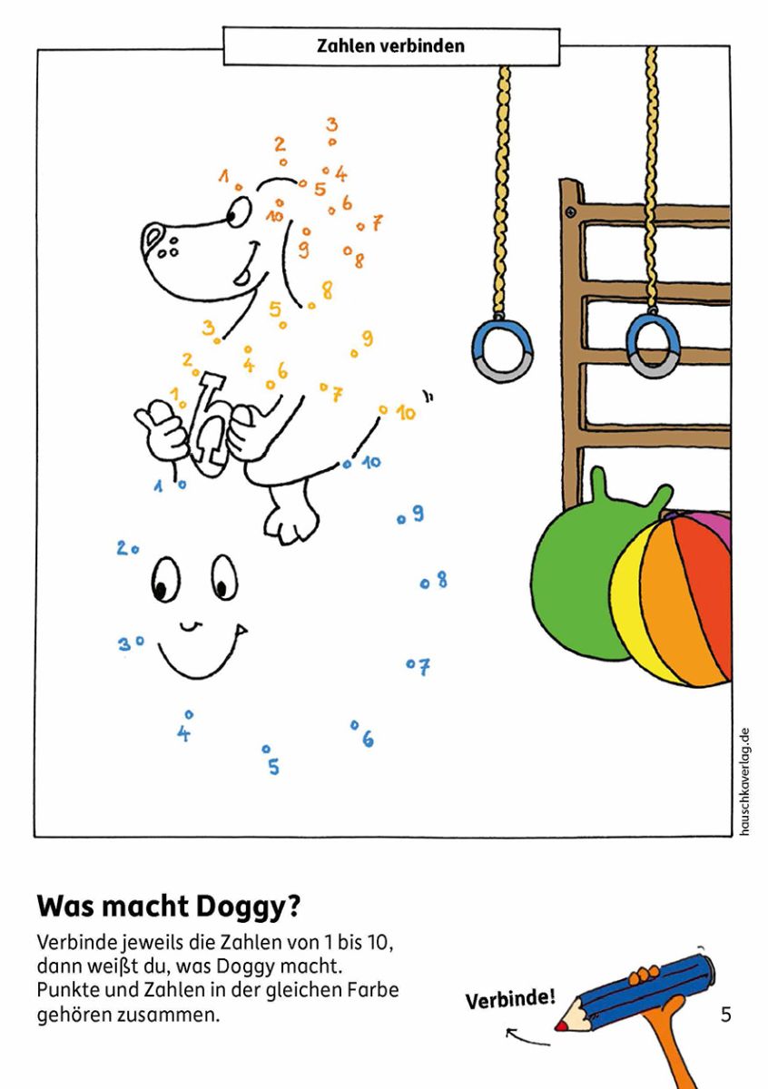 Vorschulblock - Fit zum Schuleintritt - Hauschka Verlag 5+