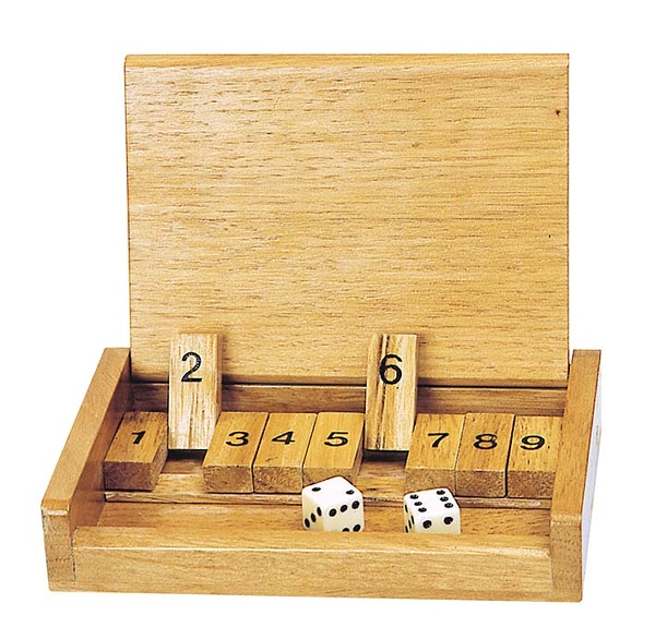 Würfelspiel Shut the box - Goki